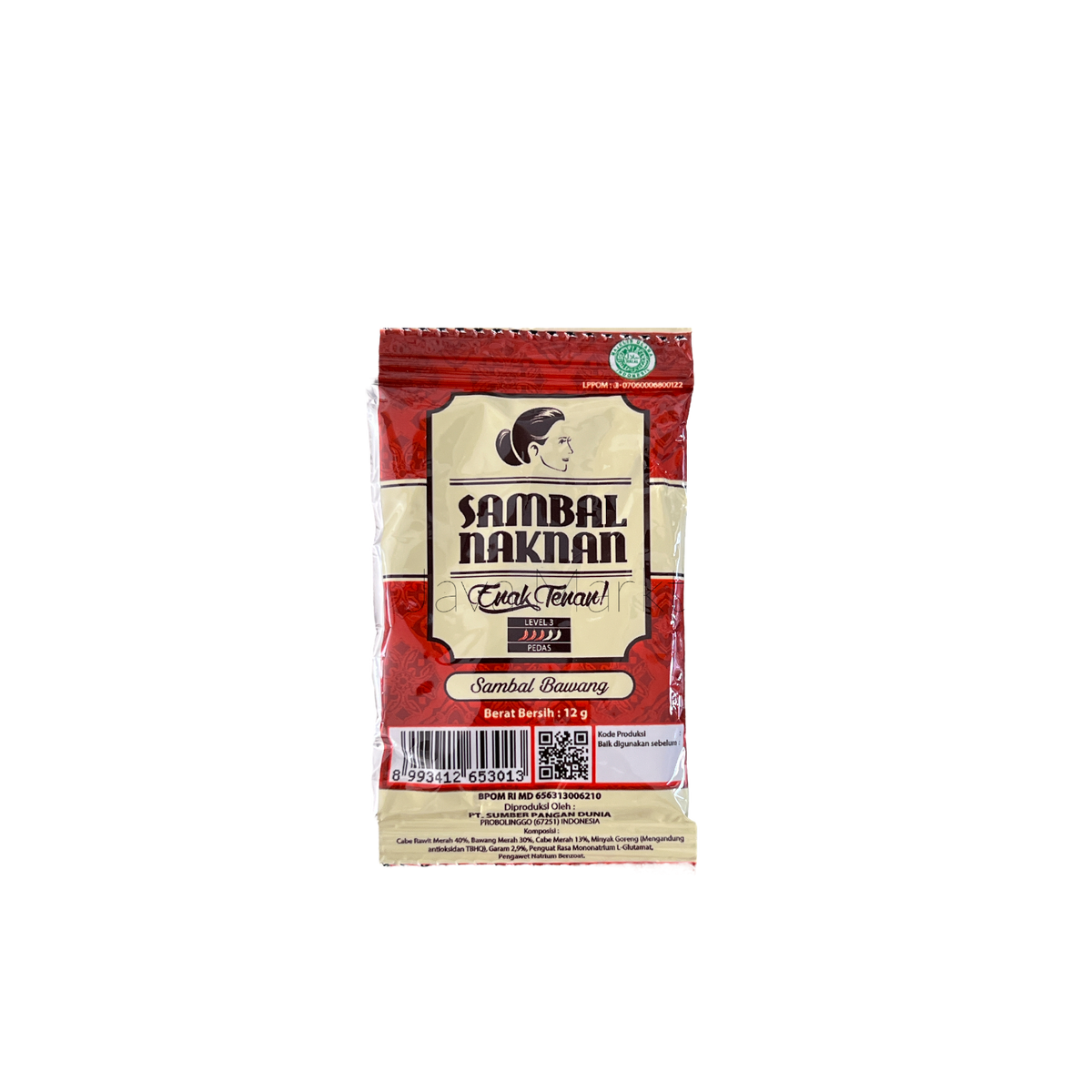 Sambal Naknan Level 3 - Sachet - Java Markt