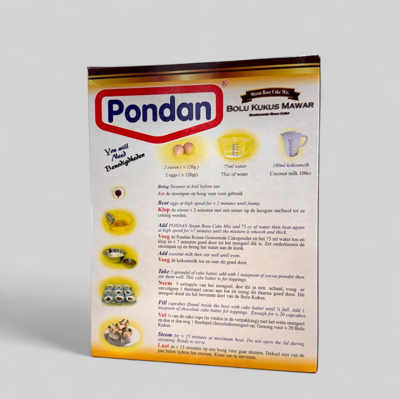 Pondan Bolu Kukus Mawar - Java Markt