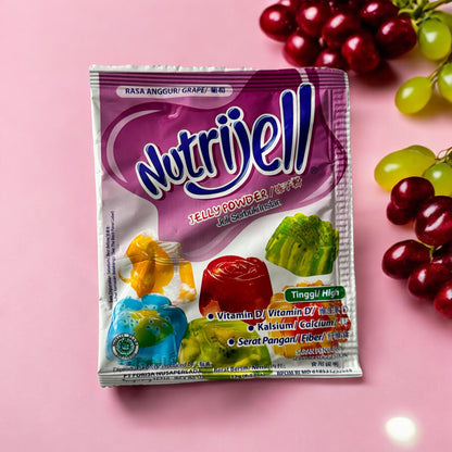 Nutrijell Jelly Powder Rasa Anggur - Java Markt
