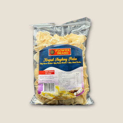 Kerupuk Singkong Pedas – Scharfe Maniok-Chips 🌶️🌶️ - Java Markt