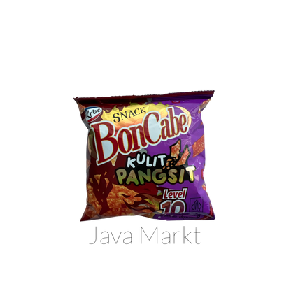 Vanka Kawat Snack Boncabe Kulit Pangsit Level 10, knusprige Vorspeisen und Snacks, frisch und appetitlich präsentiert