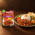 Bamboe Sambal Goreng Ati 54 g – Packung mit festlichem Reisteller