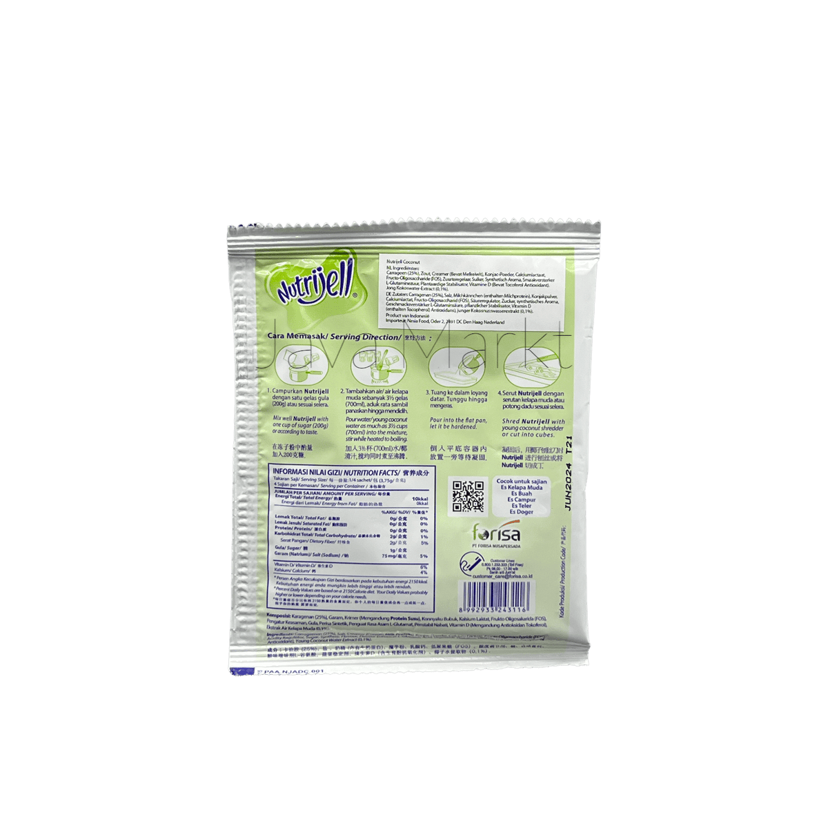 Nutriijell Jelly Powder Cocos - Java Markt