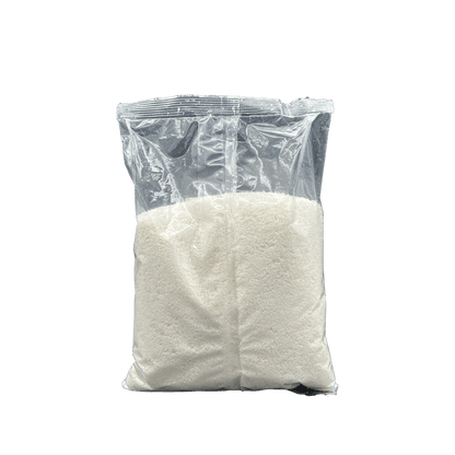 Geraspelte, getrocknete Kokosnuss von Vanka Kawat, Kokosraspeln für Kochen und Backen, naturbelassene Kokosnuss in Bild.